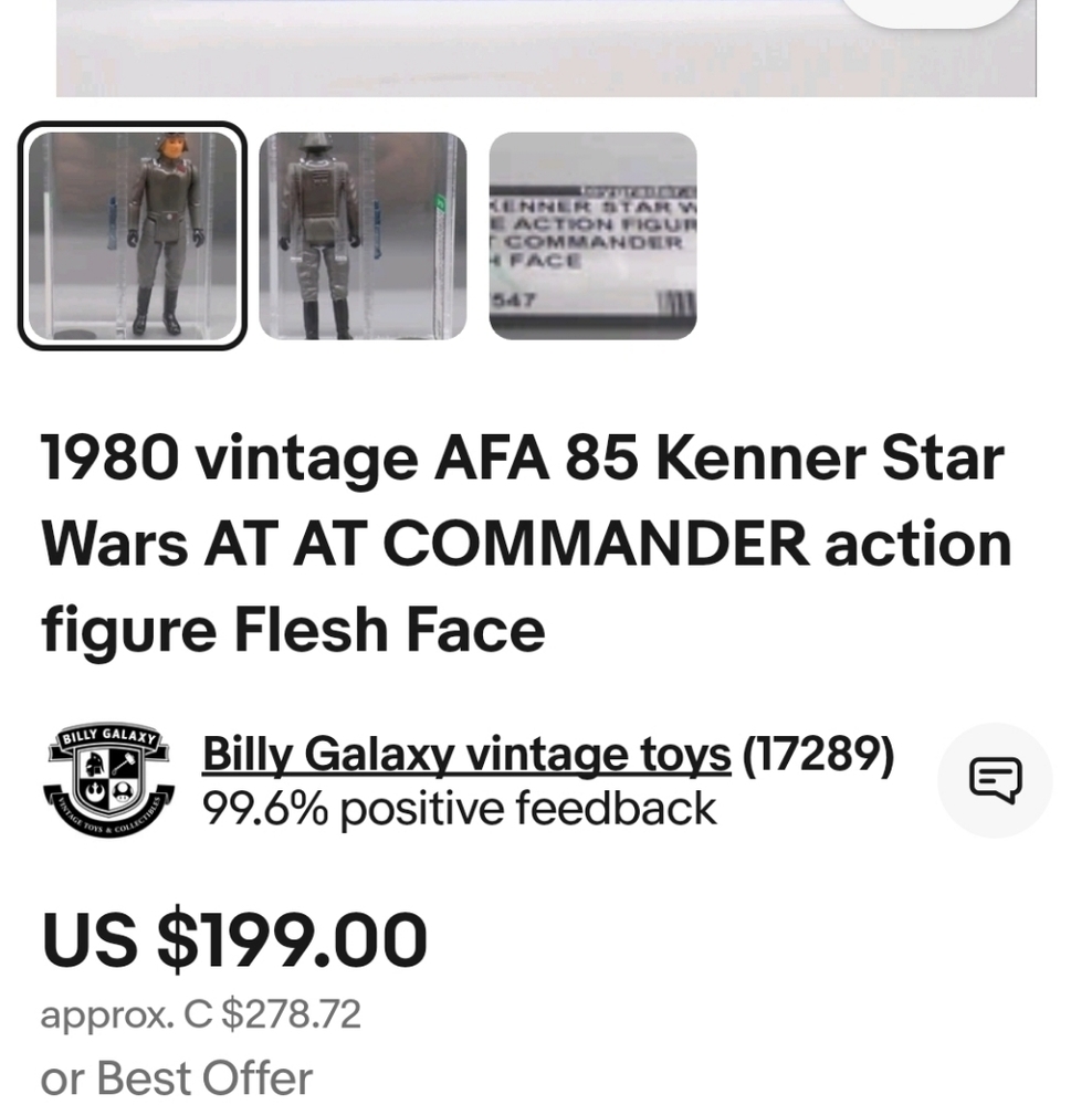 Star Wars AT-AT Commander Action Figure - Picture 4 of 6